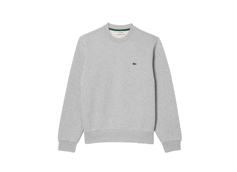 Lacoste sweatshirt gevlamd grijs heren