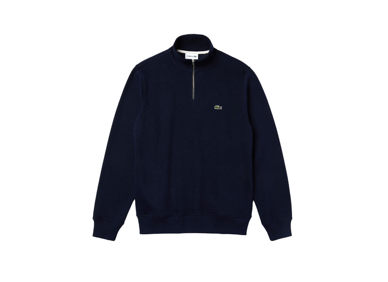 Lacoste sweatshirt met rits navy heren