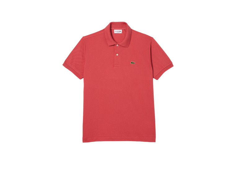 Lacoste classic fit polo roze heren