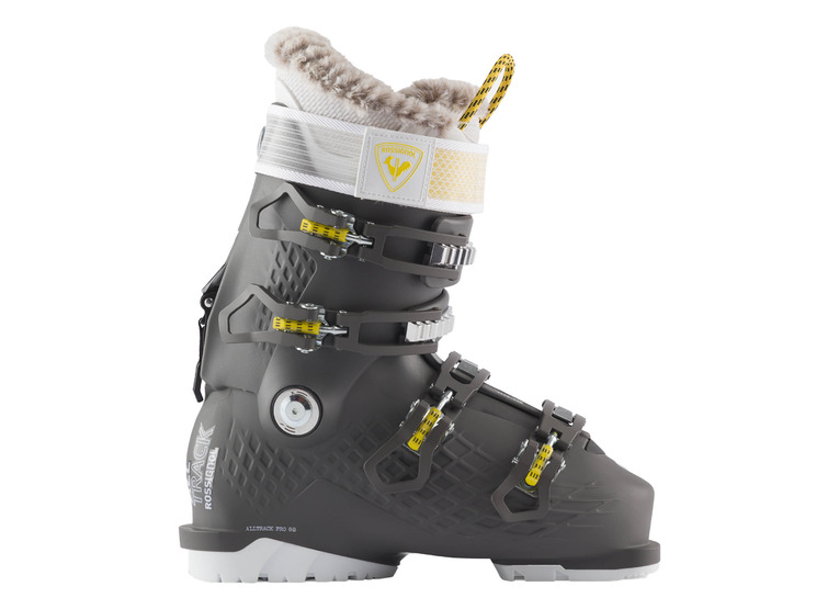 Rossignol Alltrack Pro 80 all mountain skischoen grijs/geel dames