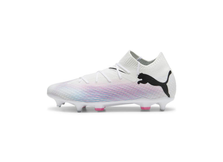 Puma Future 7 Pro MxSG voetbalschoen wit/poison pink