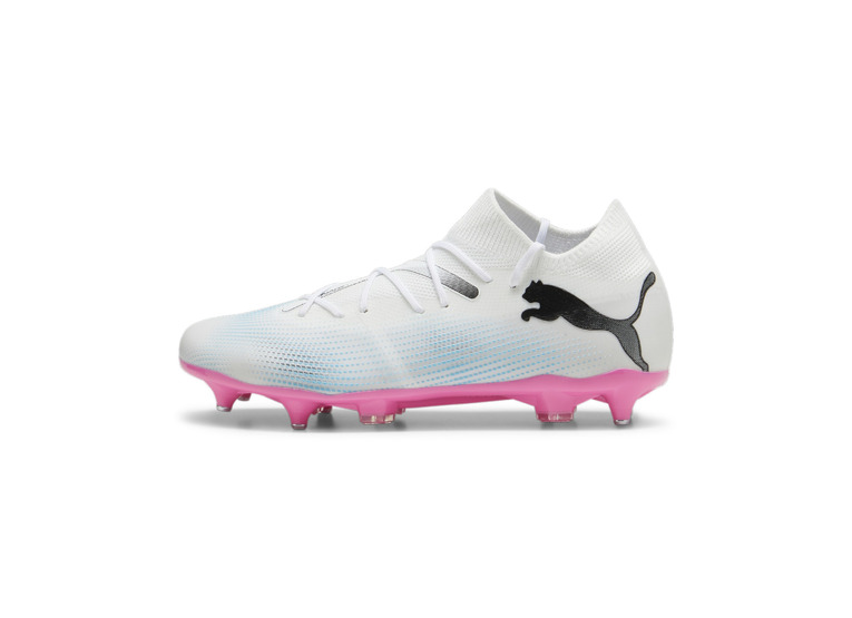 Puma Future 7 Match MxSG voetbalschoen wit/poison pink