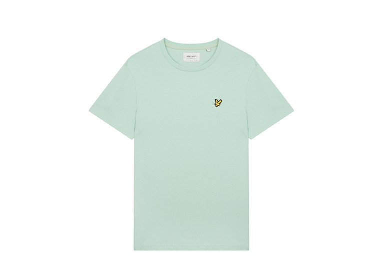 Lyle & Scott plain T-shirt turquoise shadow heren