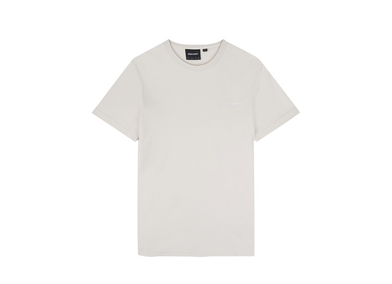 Lyle & Scott Embroidered T-shirt cove heren