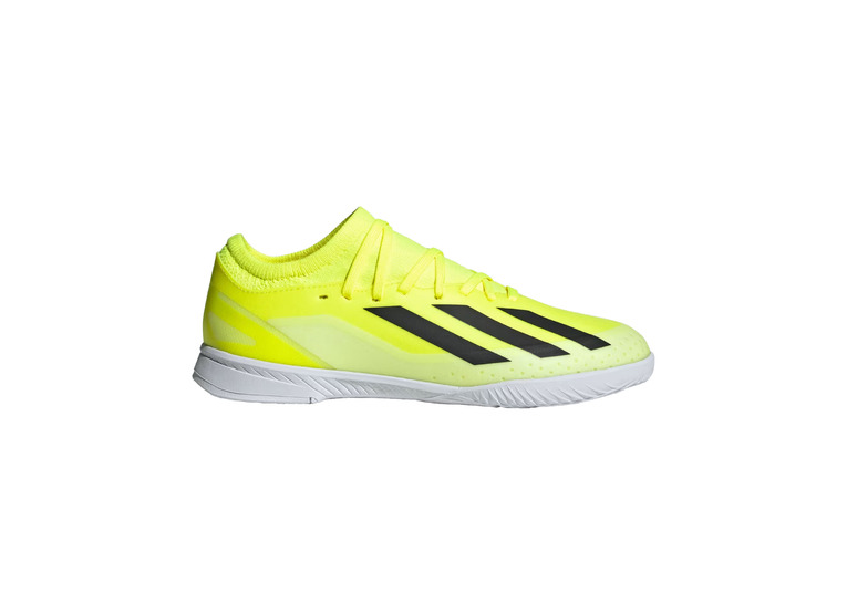 Adidas X Crazyfast League IN voetbalschoen solar yellow/zwart KIDS