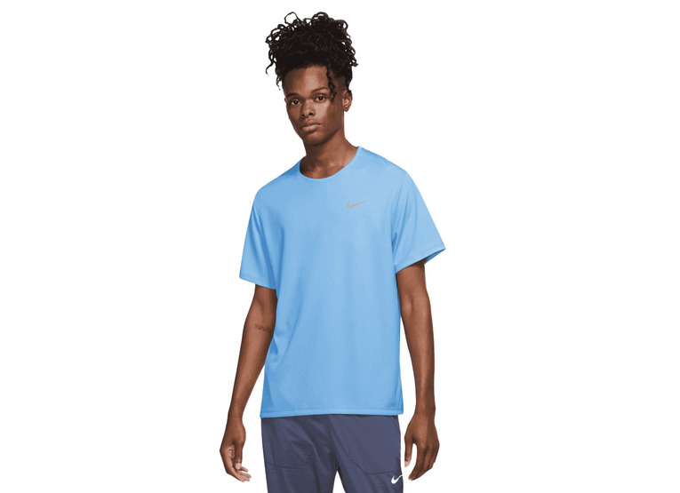 Nike Dri-FIT UV Miler T-shirt university blue heren