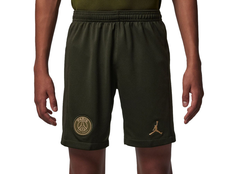 Nike Paris Saint-Germain 23/24 vierde voetbalshort sequoia KIDS