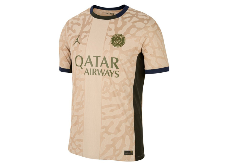 Nike Paris Saint-Germain 23/24 vierde shirt hemp/obsidian/sequoia heren