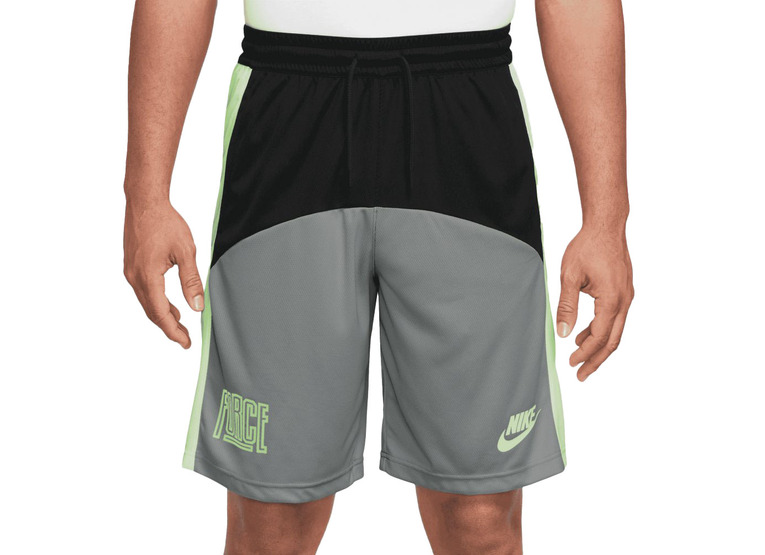 Nike Dri-FIT Starting 5 basketbalshort zwart/grijs/groen heren