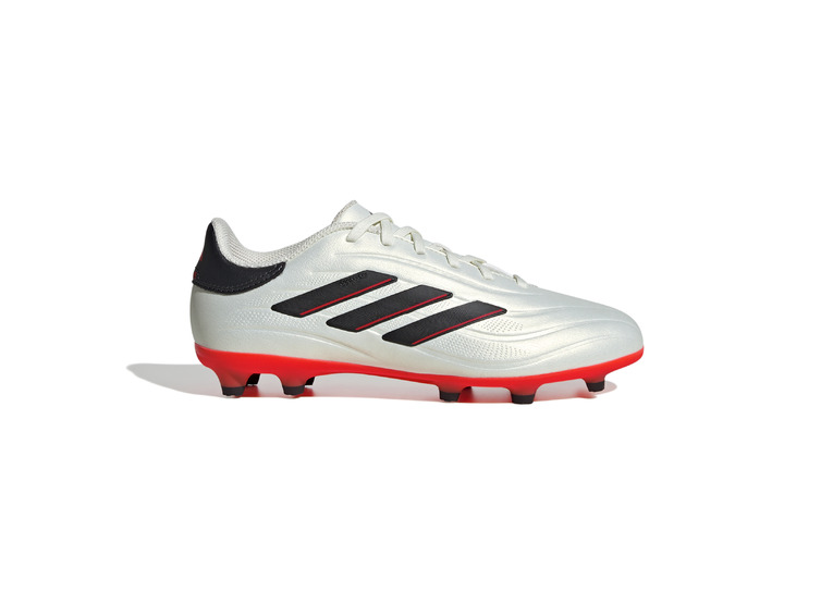 Adidas Copa Pure II League FG voetbalschoen ivory/zwart/solar red KIDS