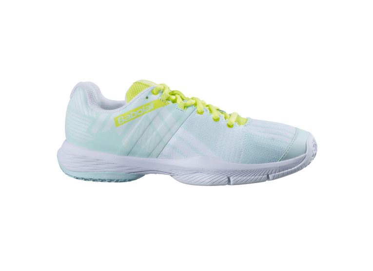 Babolat Movea Sensa padelschoen blauw/sulphur spring dames