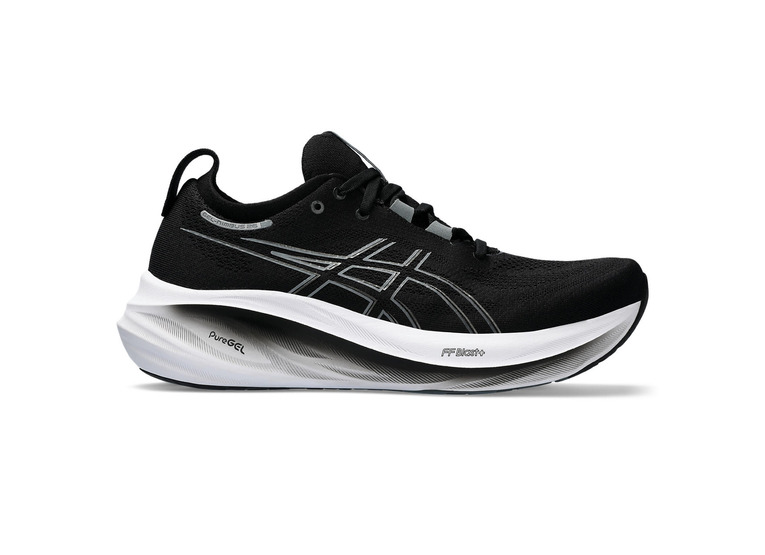 Asics Gel-Nimbus 26 loopschoen zwart/graphite grijs heren