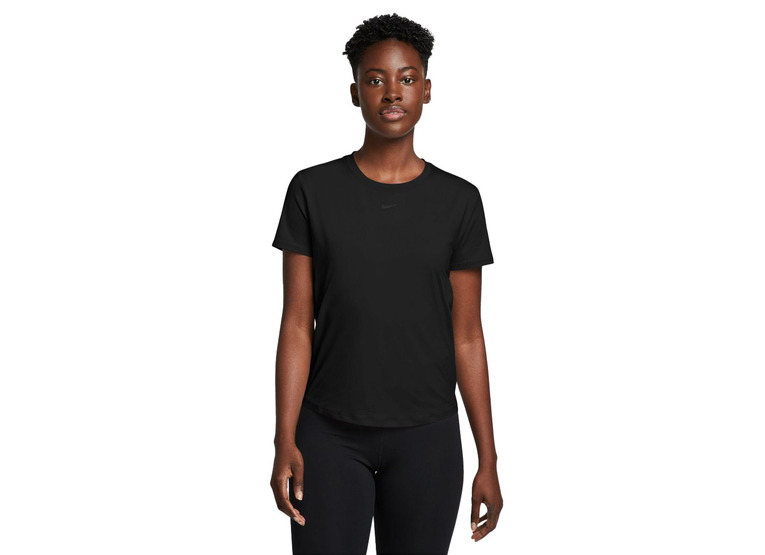 Nike One Classic Dri-FIT T-shirt zwart dames