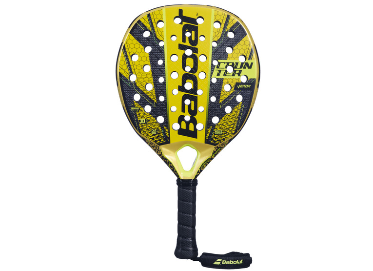 Babolat Counter Veron padelracket geel/zwart unisex