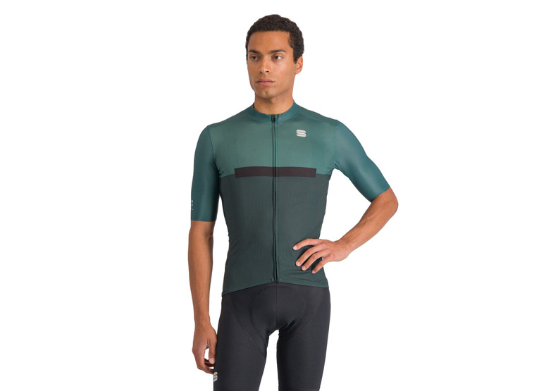 Sportful Pista jersey shrub groen heren