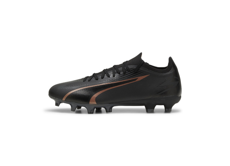 Puma Ultra Match FG/AG voetbalschoen zwart/copper rose