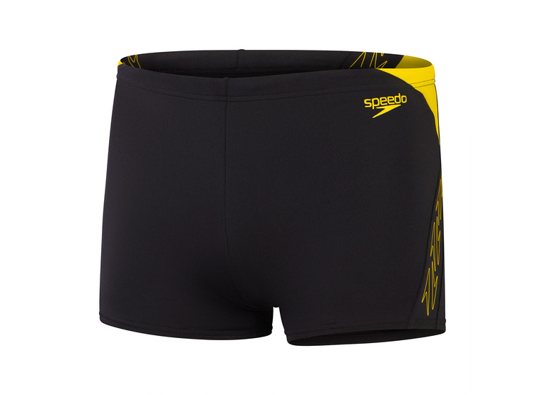 Speedo Eco+ H-Boom splice zwembroek zwart/lemon drizzle heren