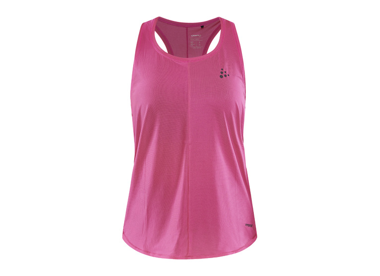 Craft Core charge rib singlet metro dames