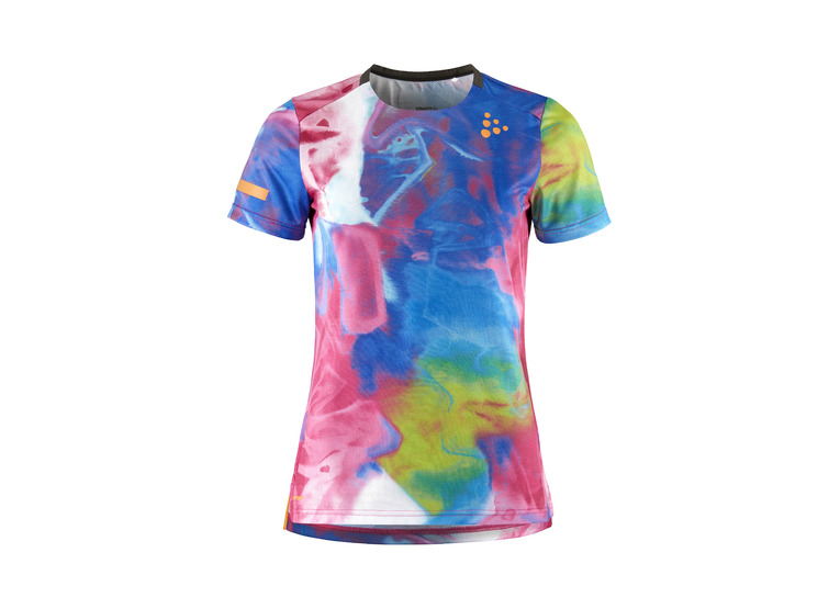 Craft Pro Hypervent jacquard T-shirt roze/multi dames
