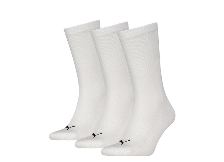 Puma new generation cushioned crew sokken 3-pack wit unisex