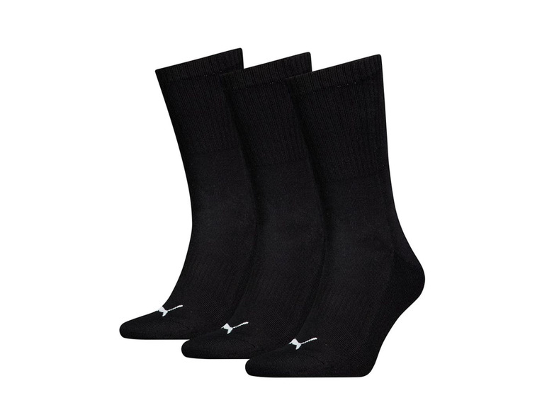 Puma new generation cushioned crew sokken 3-pack zwart unisex