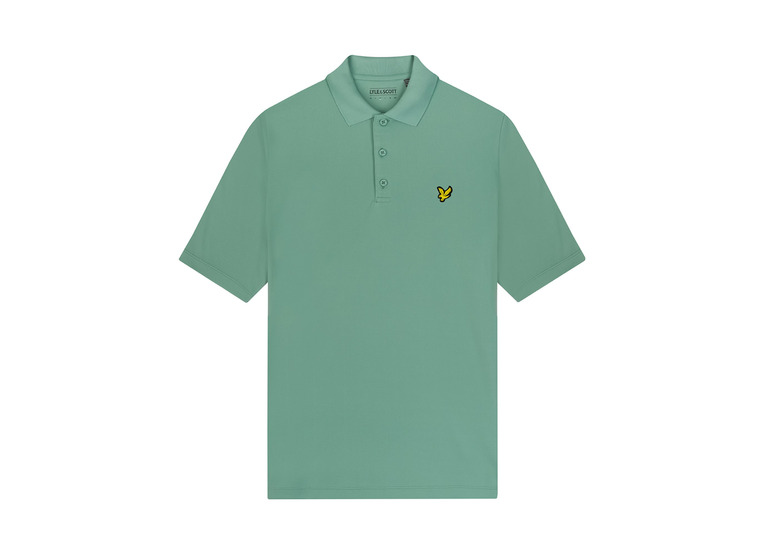 Lyle & Scott golf tech polo ace teal heren