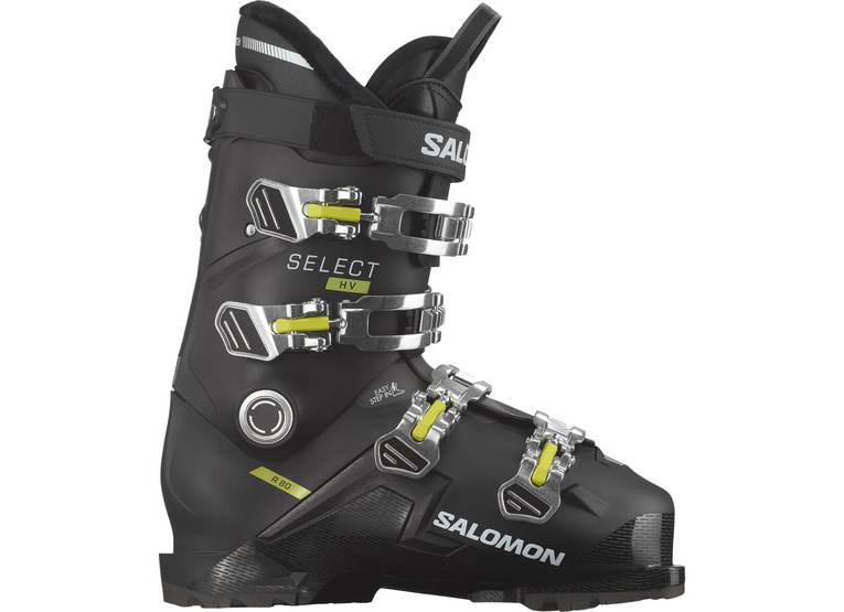 Salomon Select HV R80 GW skischoen zwart/beluga/acid groen heren
