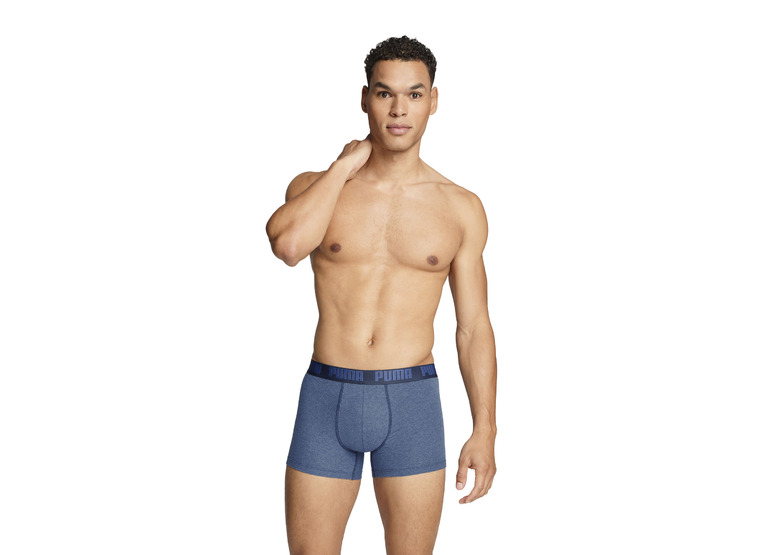 Puma men everyday basic boxers denim 2-pack heren