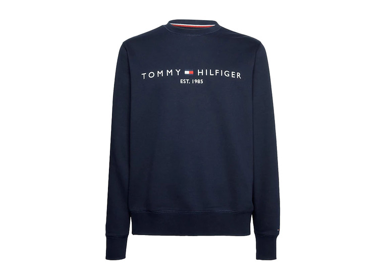 Tommy Hilfiger logo sweatshirt desert sky heren
