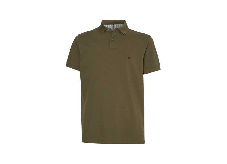 Tommy Hilfiger 1985 regular fit polo army green heren