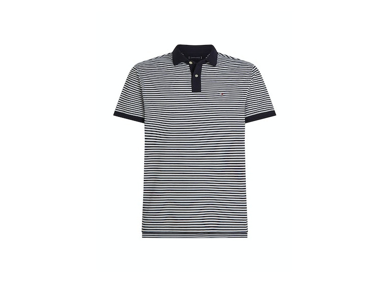 Tommy Hilfiger 1985 regular fit polo desert sky/wit heren