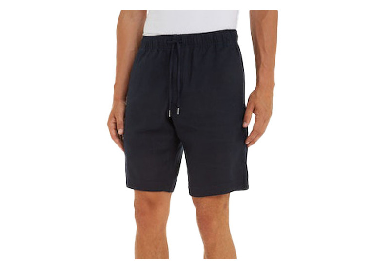 Tommy Hilfiger Harlem Pro drawstring linnen short desert sky heren