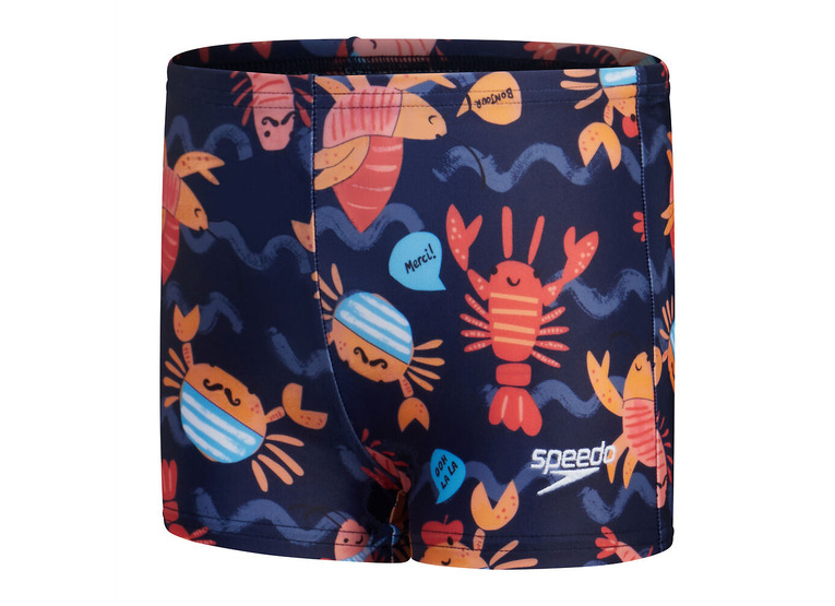 Speedo digital allover zwembroek blauw peuters