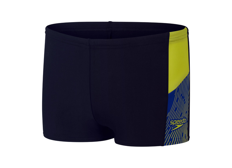 Speedo ECO Dive Zwembroek navy/geel KIDS