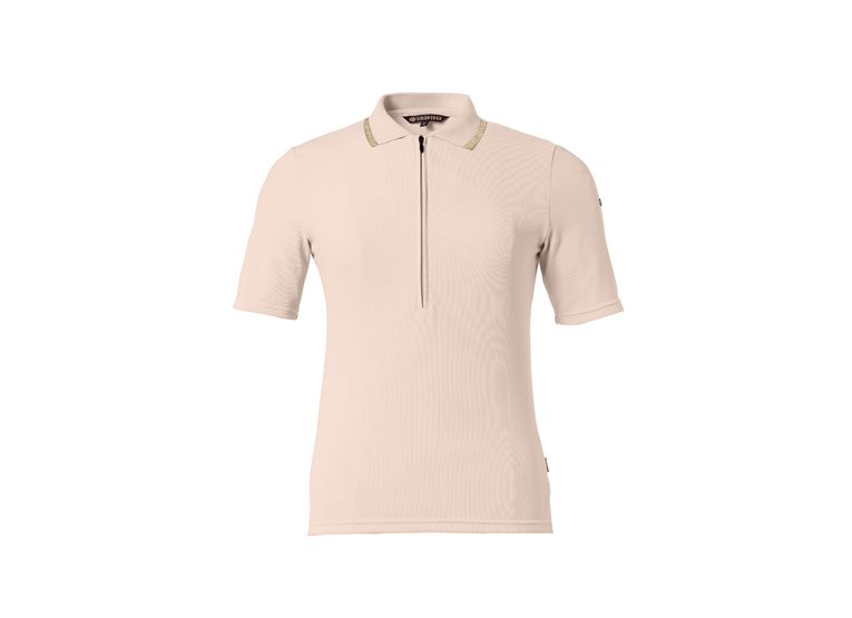 Goldbergh Cassia short sleeve top white sand dames