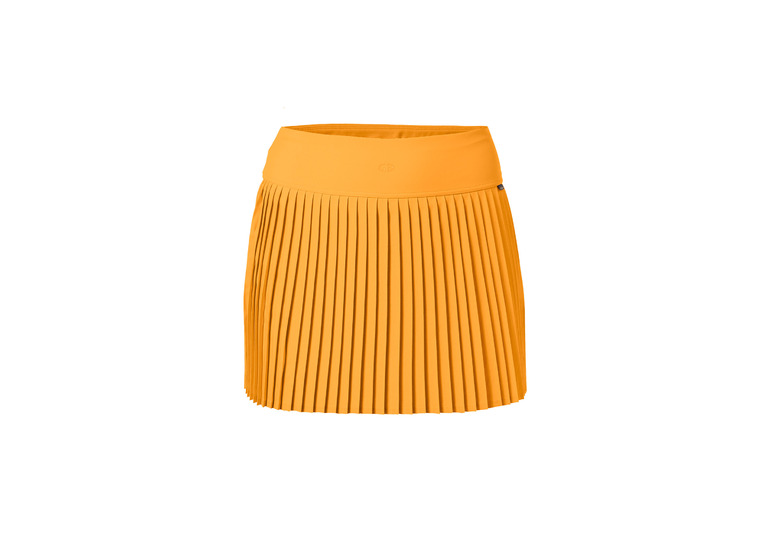 Goldbergh Plisse tennisrok papaya dames