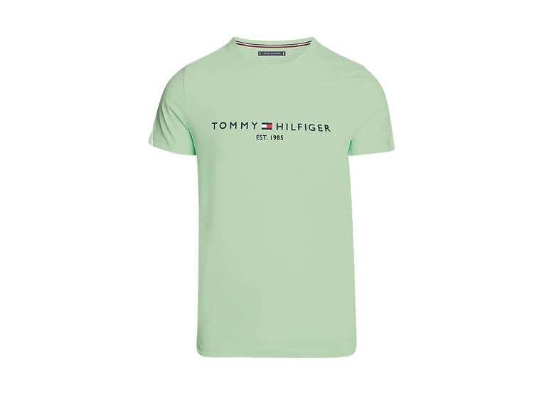 Tommy Hilfiger tommy logo T-shirt mint gel heren