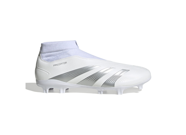 Adidas Predator 24 League Veterloze FG Voetbalschoen cloud white