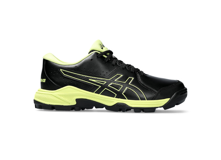 Asics Gel-Peake 2 GS hockeyschoen zwart/glow yellow KIDS