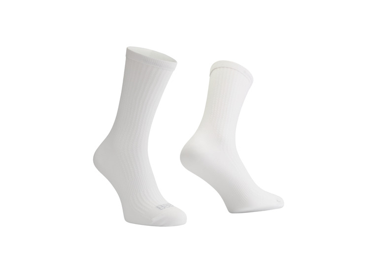 BBB BSO-21 EcoFeet 18 cm fietssokken wit unisex