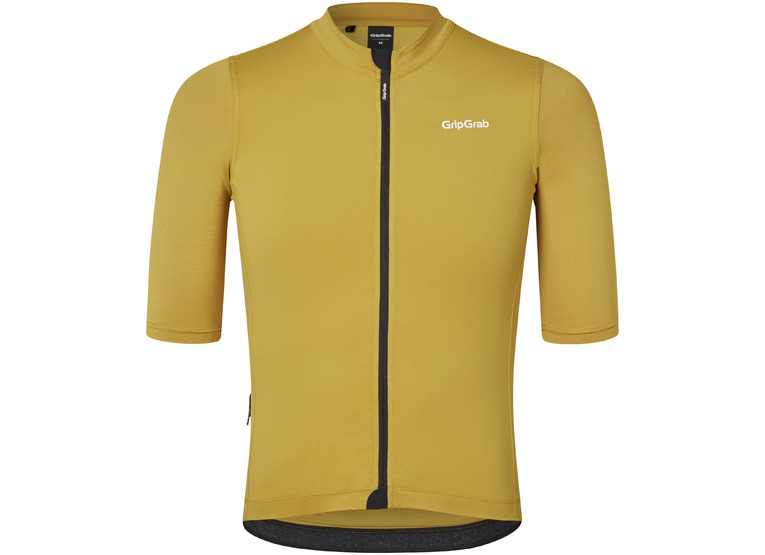 GripGrab Ride jersey mosterdgeel heren