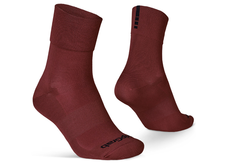 GripGrab Lightweight SL zomer fietssokken donkerrood unisex