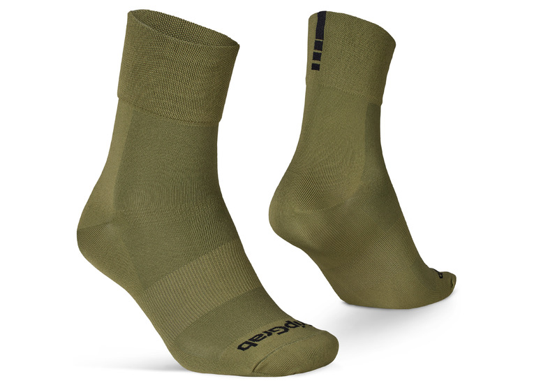 GripGrab Lightweight SL zomer fietssokken olijfgroen unisex