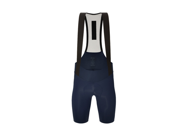 Santini plush bibshort blauw heren