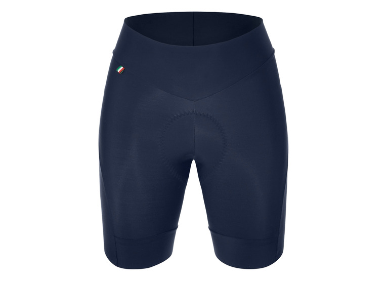 Santini Omnia fietsshort blauw dames