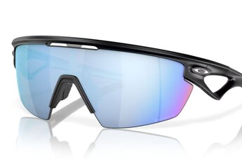 Oakley Sphaera fietsbril mat zwart/prizm deep water polarized unisex