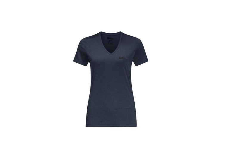 Jack Wolfskin Crosstrail T-shirt nachtblauw dames