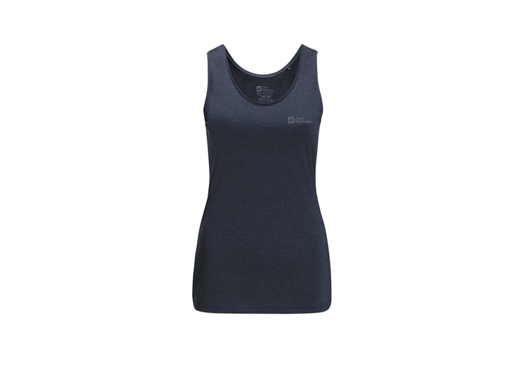 Jack Wolfskin Crosstrail tank nachtblauw dames