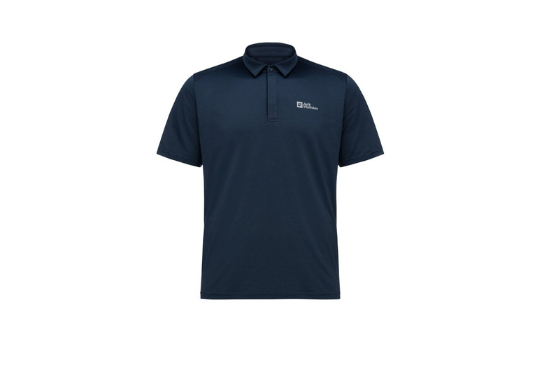 Jack Wolfskin Delgami polo nachtblauw heren