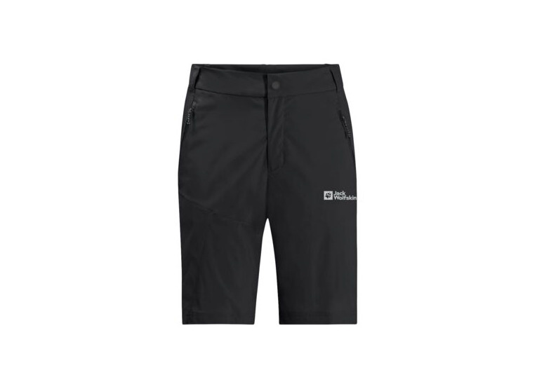 Jack Wolfskin glastal short zwart heren